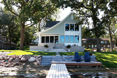 Example of a classic exterior home design in Other