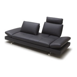 Sasha Leather Sofa - Sofas