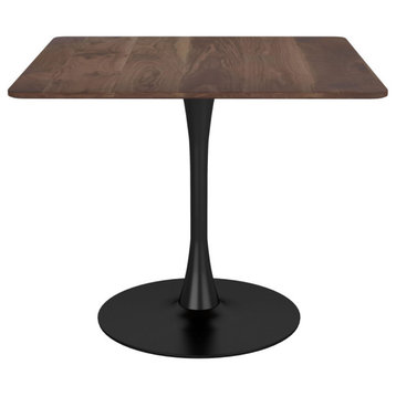 Amber Dining Table Black, Brown