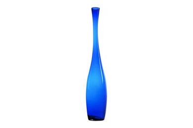 Бутылка декоративная (66 см) Синяя 29001600