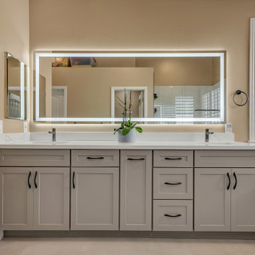 Luxury Hotel–Style Full Bathroom Remodel - OT Bay Builders San Jose