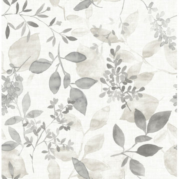 Grey Breezy Peel & Stick Wallpaper, Bolt