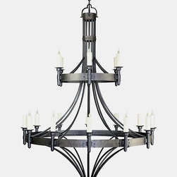 CH-228 Hand Forged Iron Chandelier Design - Chandeliers