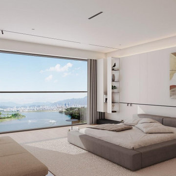 Panoramic lifting window