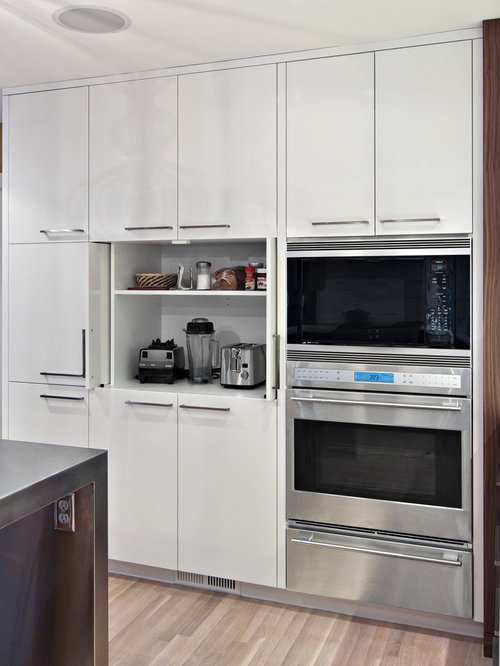 Pocket Door Appliance Garage Houzz