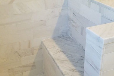Sedona Honed Marble With Glass & Marble Deco