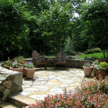Heritage patio and backyard