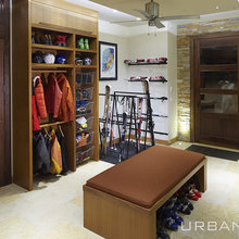 Ski mud room