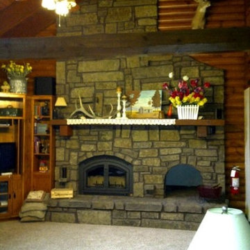 Heat Producing Wood Burning Fireplaces
