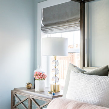 Modern Romantic Master Bedroom