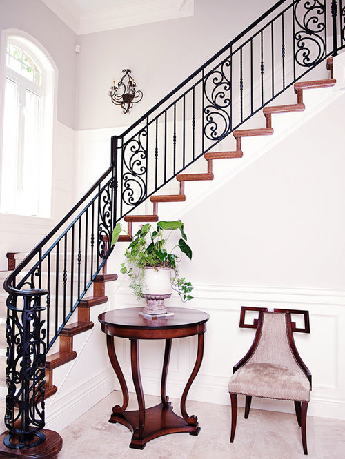 Interior Wrought Iron Stair Railing Home Design Ideas ...