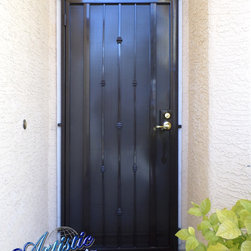 Santiago - Wrought Iron Security Door - Front Doors