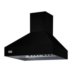 Viking 36" Wall Mount Chimney Range Hood, Black | VCWH53648BK - Range Hoods And Vents