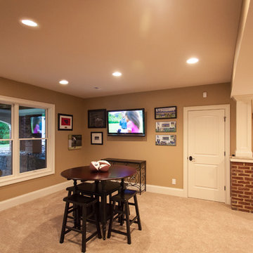 Golf themed basment