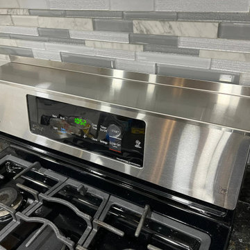 Stainless Steel Stove Spice Organizational Shelf
