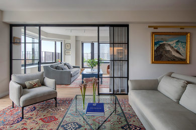 Inspiration for a living room remodel in New York