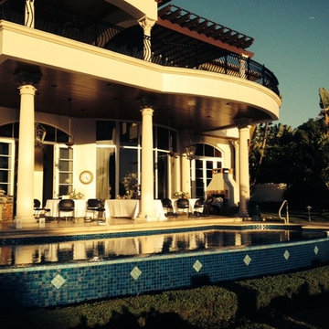 Florida Residence Waterline, Step markers, and Spa