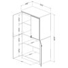 4-Door Storage Cabinet