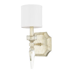 Olivia 1-Light Sconce, Winter Gold