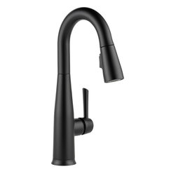 Delta Essa&reg; Single Handle Pull-down Bar/Prep Faucet with Touch2O - Bar Faucets