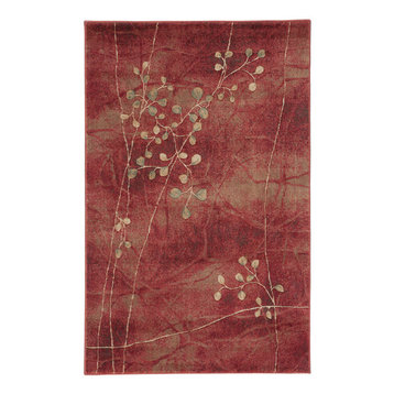 Somerset Rug, Flame, 7'9"x10'10"