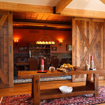 Gambrel Roofed Waterfront Farmhouse