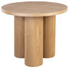 Balmain Round Wood Accent Entry Table