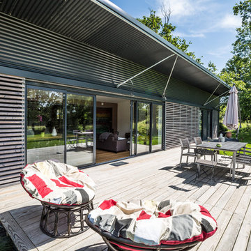 maison métallique Bretagne sus