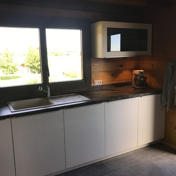 cuisine avec bar ouvert
