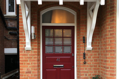Traditional english front doors