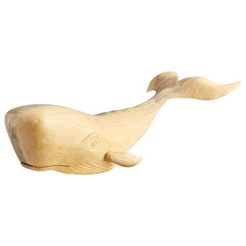 Moby Sculpture, Natural, Wood, 23"W (10133 MDPG2)