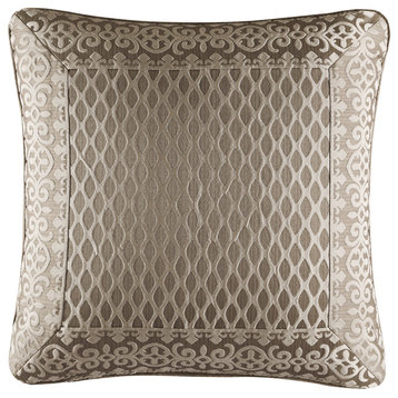 Five Queens Court Beaumont 20'' Square Decorative Pillow