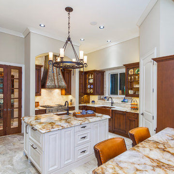 Transitional Family Kitchen