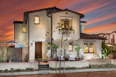 Trendy exterior home photo in Orange County