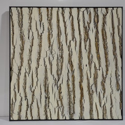 Bark House&reg; Panels - Sanded Poplar Bark - Wallpaper