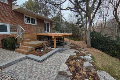 Example of a trendy home design design in Toronto