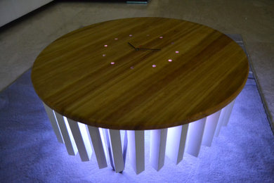 Led coffee table Time model