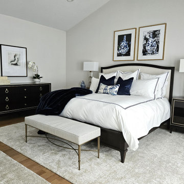 Ginger Jar Themed Master Bedroom