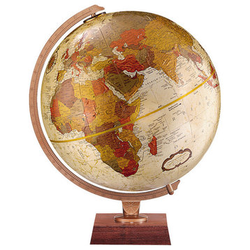 Northwoods 12″ Bronze Metallic Raised Relief Desk – Replogle Globes