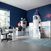 Astronaut Rocket Spaceship Twin Loft Bed