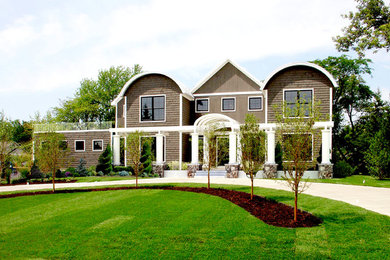 Example of a trendy exterior home design in San Diego