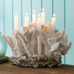 CORAL CANDLEHOLDER - NEW - Candleholders