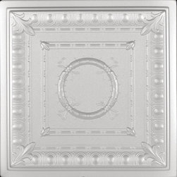 Romanesque Wreath - Styrofoam Ceiling Tile - #R47 - Ceiling Tile