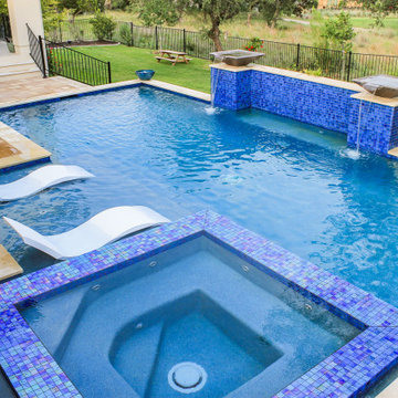 Geometric Pool in Flintrock Falls