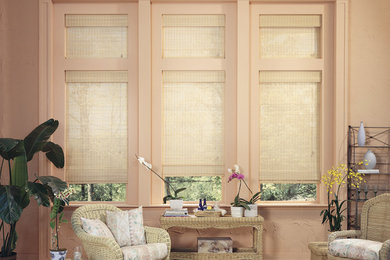 Inspiration for a living room remodel in Orange County