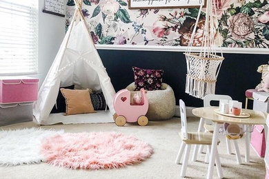 Nursery - contemporary nursery idea in Seattle