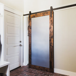 Metal Panel Barn Door - Interior Doors