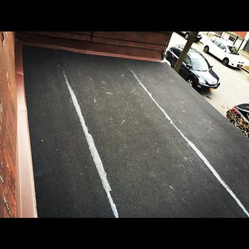 Flat porch roof in Brooklyn