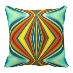 Abstract Art Fury Pattern 8 Pillow - Decorative Pillows