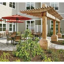 Cantilevered Pergola